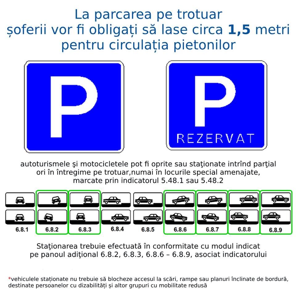 Паркующихся водителей обяжут оставлять минимум 1,5 метра тротуара свободным