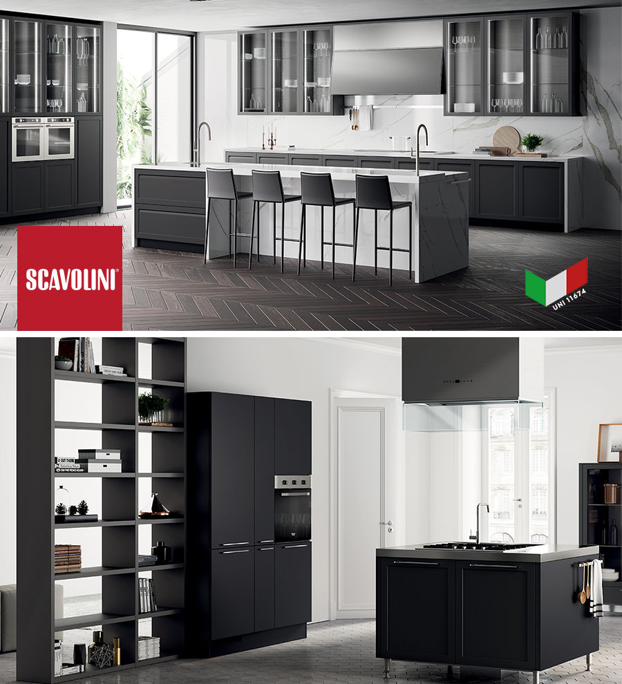 Scavolini: Практичные кухни и блестящий креатив