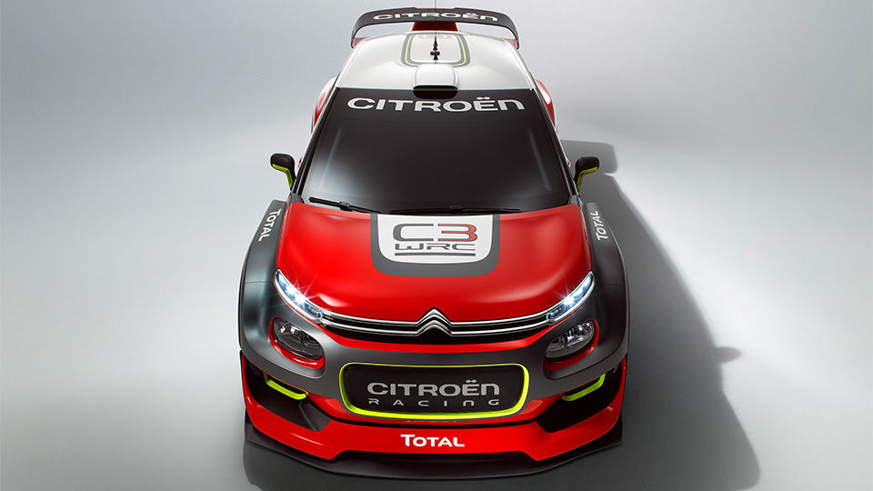 Citroen раскрыл дизайн нового раллийного C3