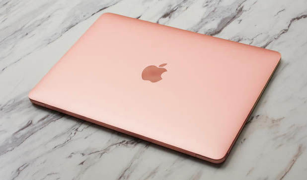 Apple представила новый MacBook в цвете «розовое золото»