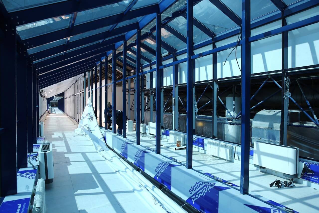 Lucrările de modernizare a complexului aerogării pe ultima sută de metri