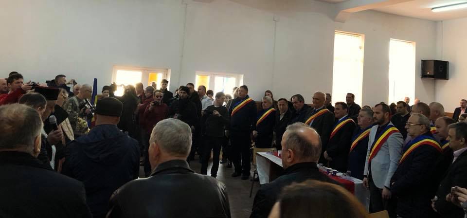 Comuna Corbi, Baimaclia și raionul Căușeni au semnat Declarația de Unire