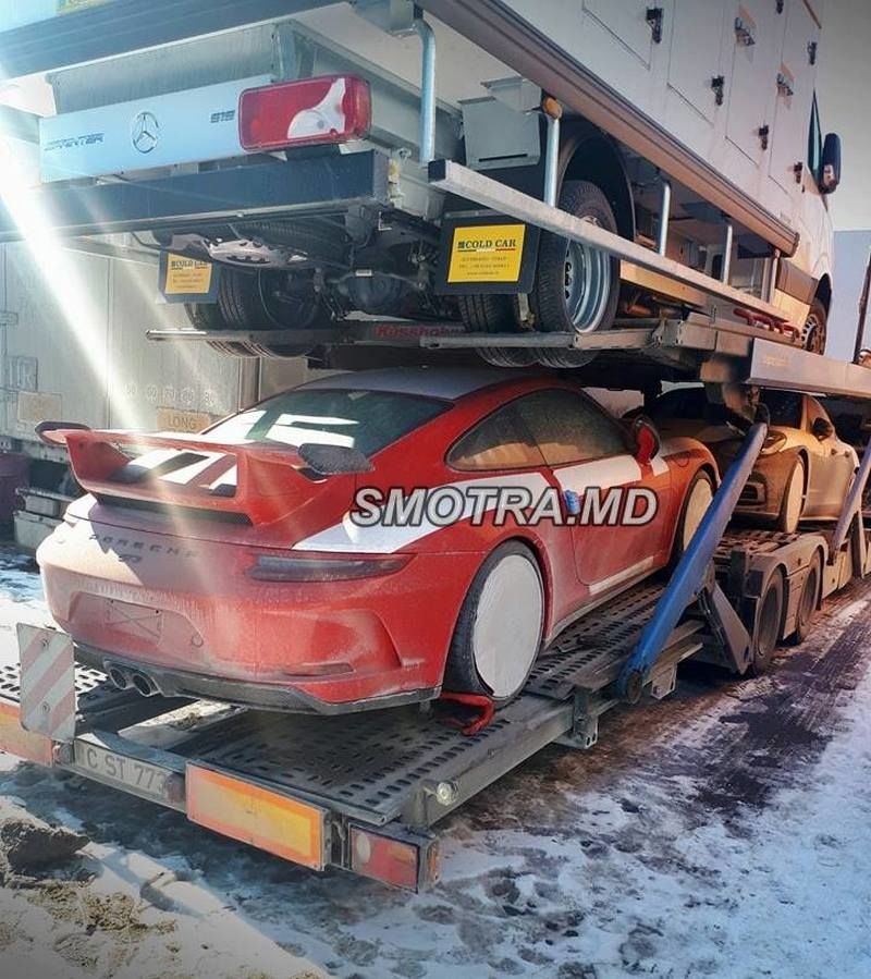 Спортивный суперкар Porsche 911 GT3 появился в Молдове