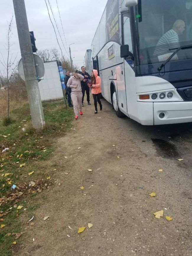 На КПП в Кагуле образовались большие пробки