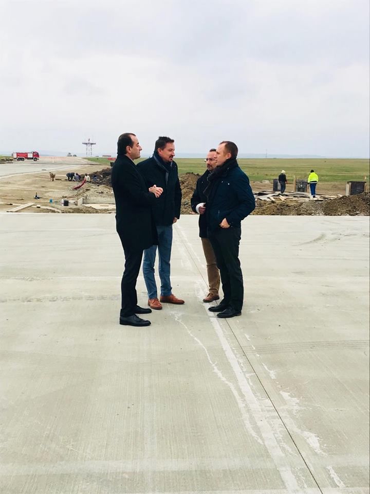 Reconstrucția infrastructurii Aeroportului Chișinău respectă cele mai înalte standarde Europene