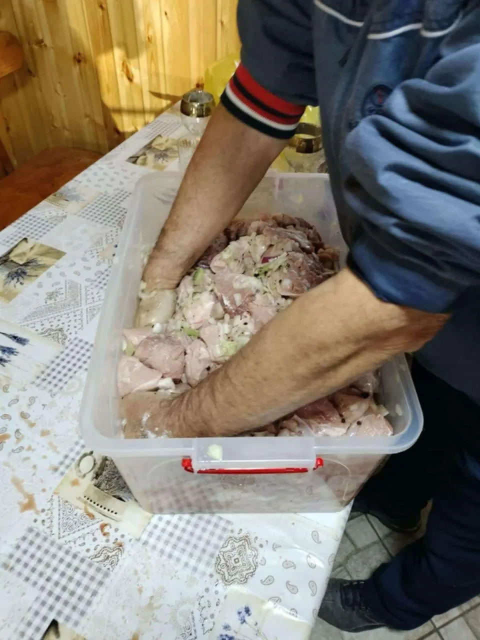 Primarii și președintele raionului Telenești au sărbătorit victoria oamenilor buni cu un frigărui în orele de lucru