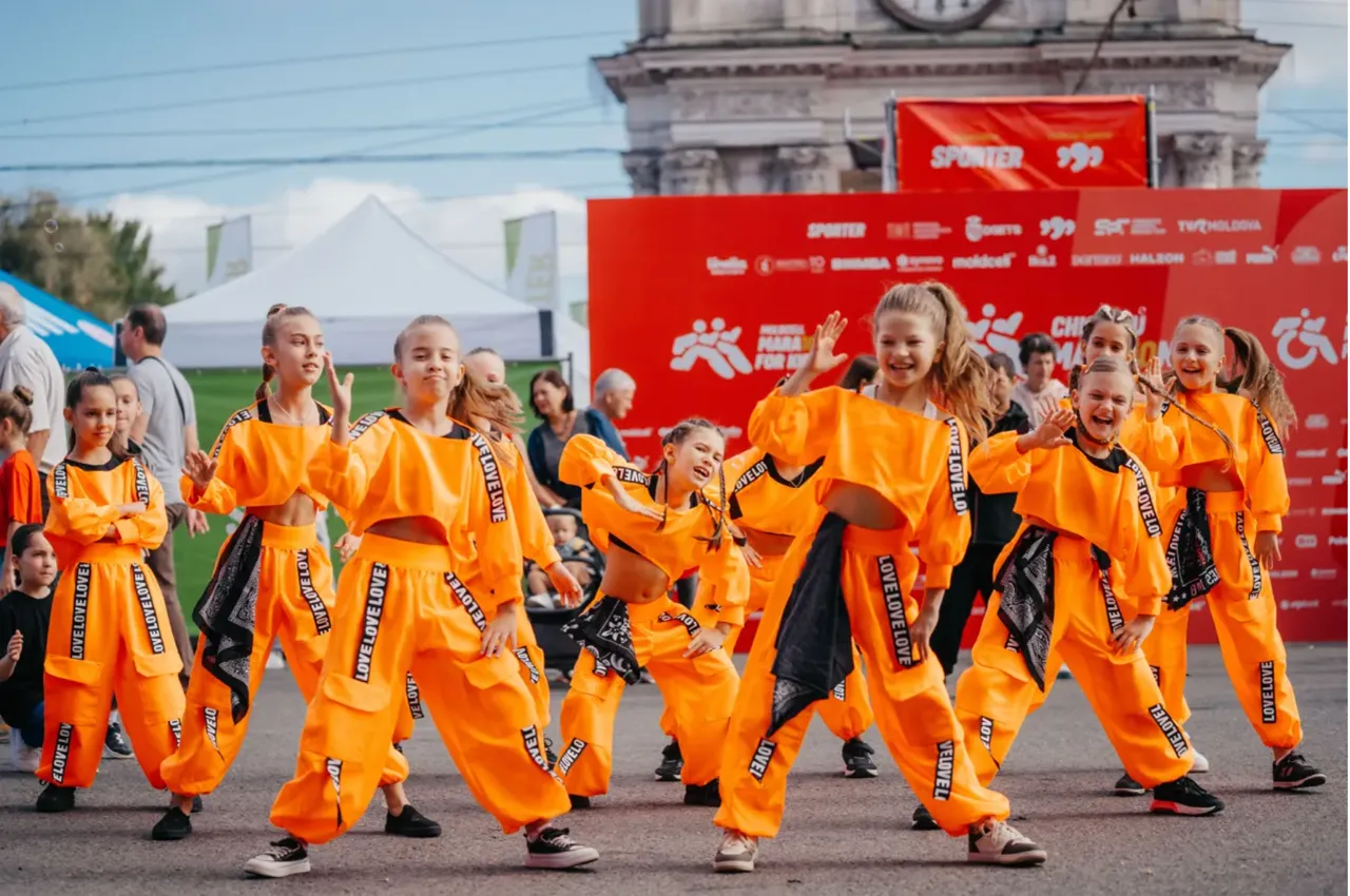 În centrul Chișinăului s-a desfășurat Kids Marathon 2024