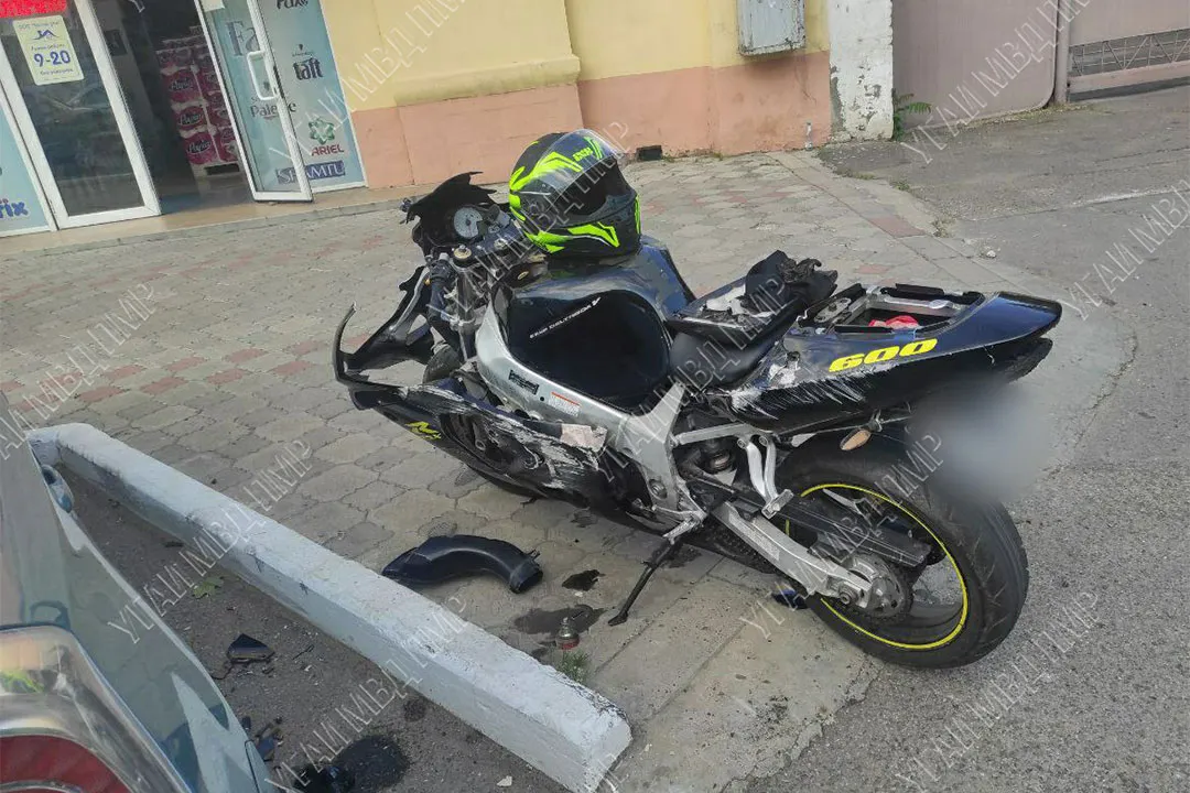 Двойная авария в Тирасполе попала на видеорегистратор очевидцев