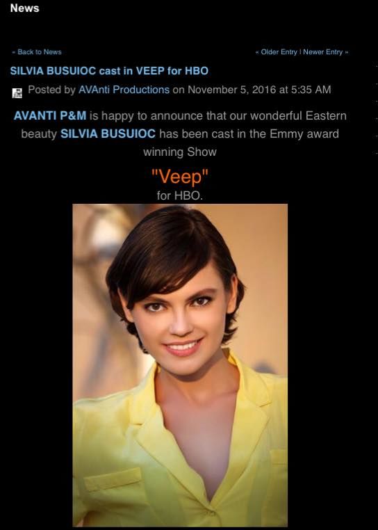 Silvia Busuioc, basarabeanca de la Hollywood, va juca într-un serial de comedie