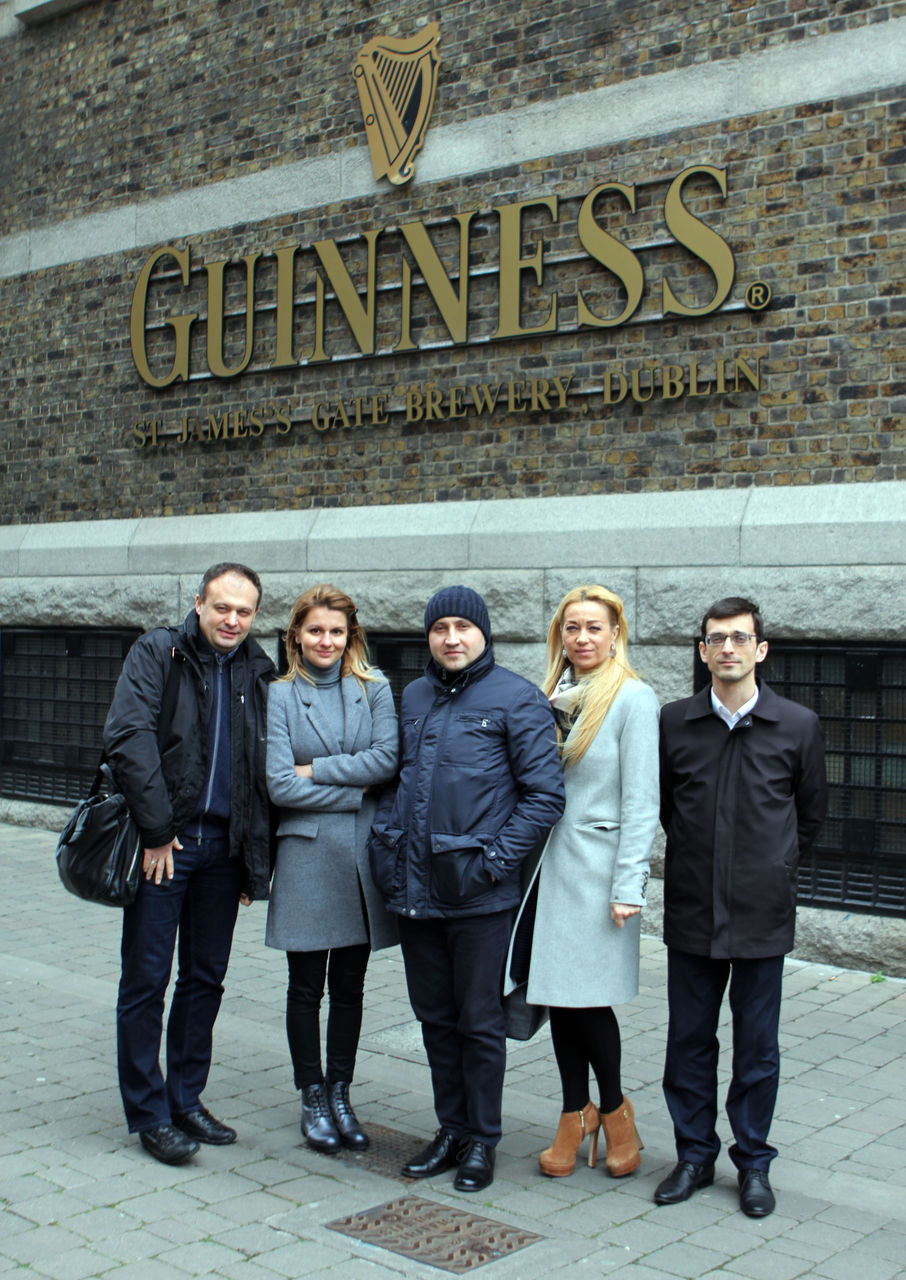 Спикер молдавского парламента посетил пивной завод Guinness