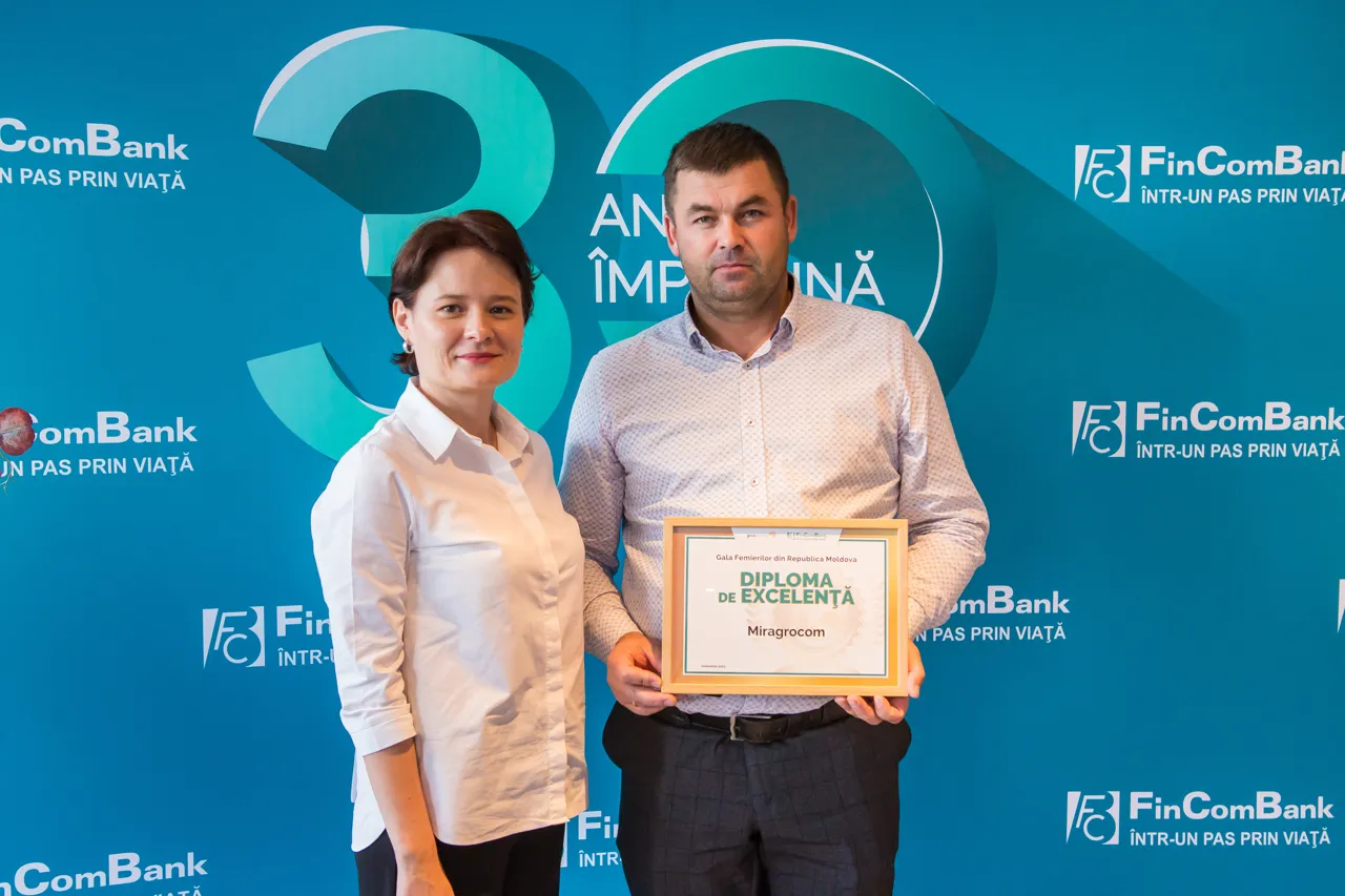 FinComBank: Достижения предпринимателей были отмечены на "Gala Fermierilor"