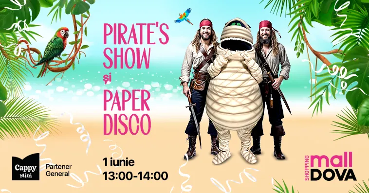 Kid’s Month la Shopping MallDova: Unde maimuțele zâmbesc, papagalii dansează și copiii râd