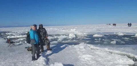 На юге Сахалина оторвало от берега льдину с шестью сотнями рыбаков
