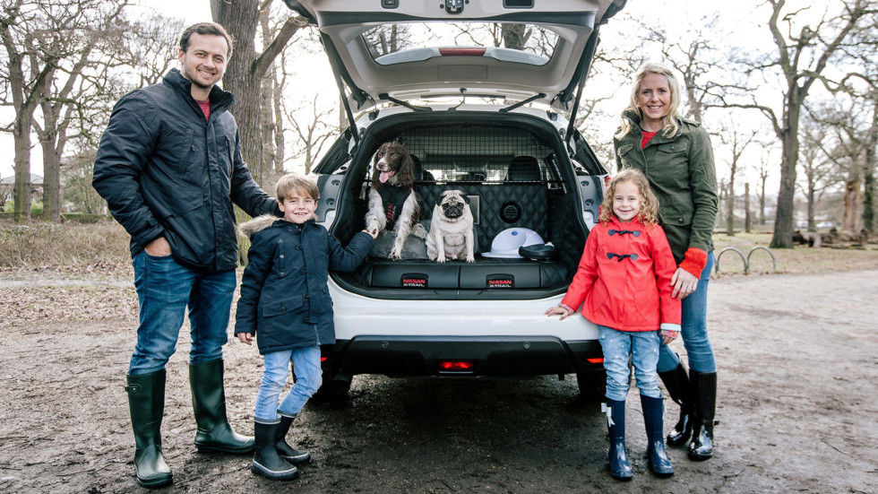 Nissan создал концепт-кар для собак X-Trail 4Dogs