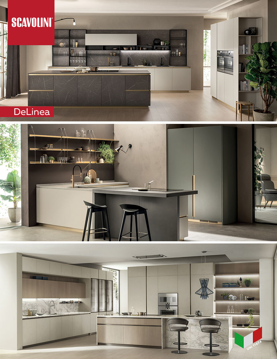 Scavolini: Практичные кухни и блестящий креатив
