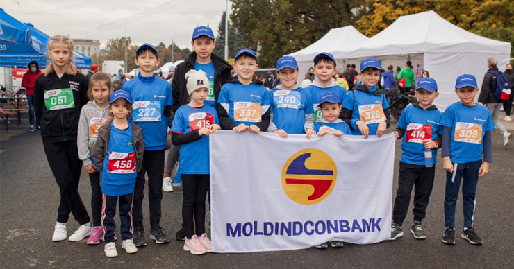 «Будущие банкиры» из Moldindconbank - в числе победителей Kids Run Day