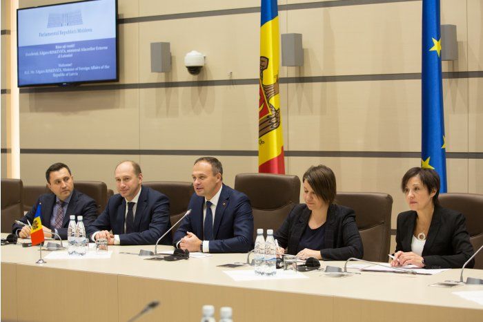 Латвия призвала Молдову продолжать реформы по сближению с ЕС