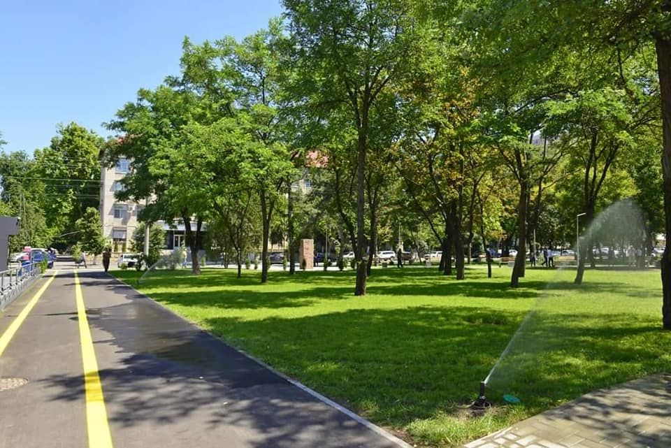 Чебан: Оросительные системы появятся во всех зеленых зонах города