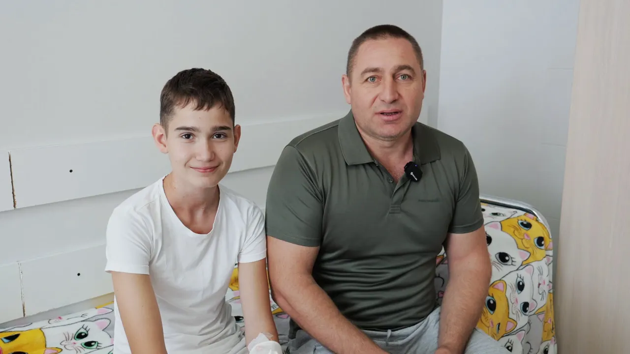 В Киеве врачи провели сложную операцию на сердце 12-летнему мальчику из Молдовы