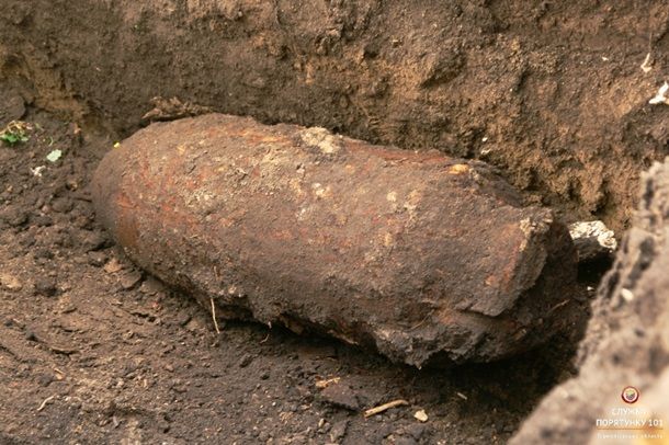 В Тернополе нашли 250-килограммовую бомбу