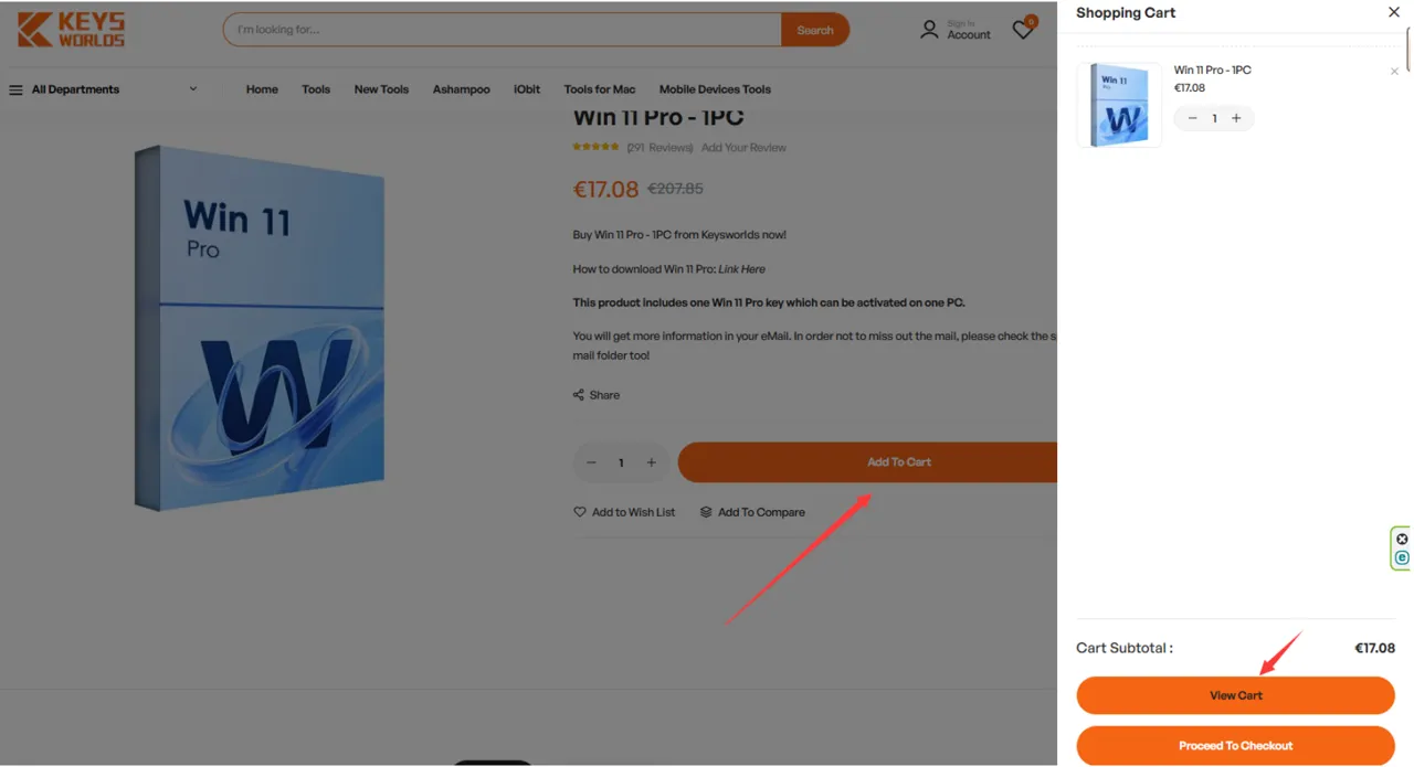 Keysworlds: Ограниченное предложение на обновление: пожизненный MS Office 2021 за 30€ и Windows 11 за 12€