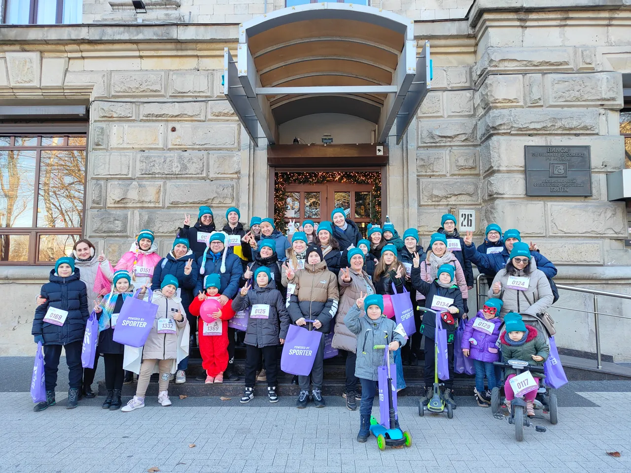 FinComBank susține Maratonul de Crăciun by Moldcell 2025