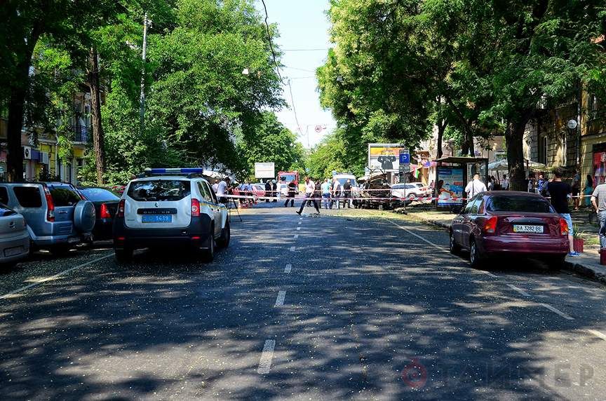 В центре Одессы произошёл взрыв: движение транспорта перекрыто