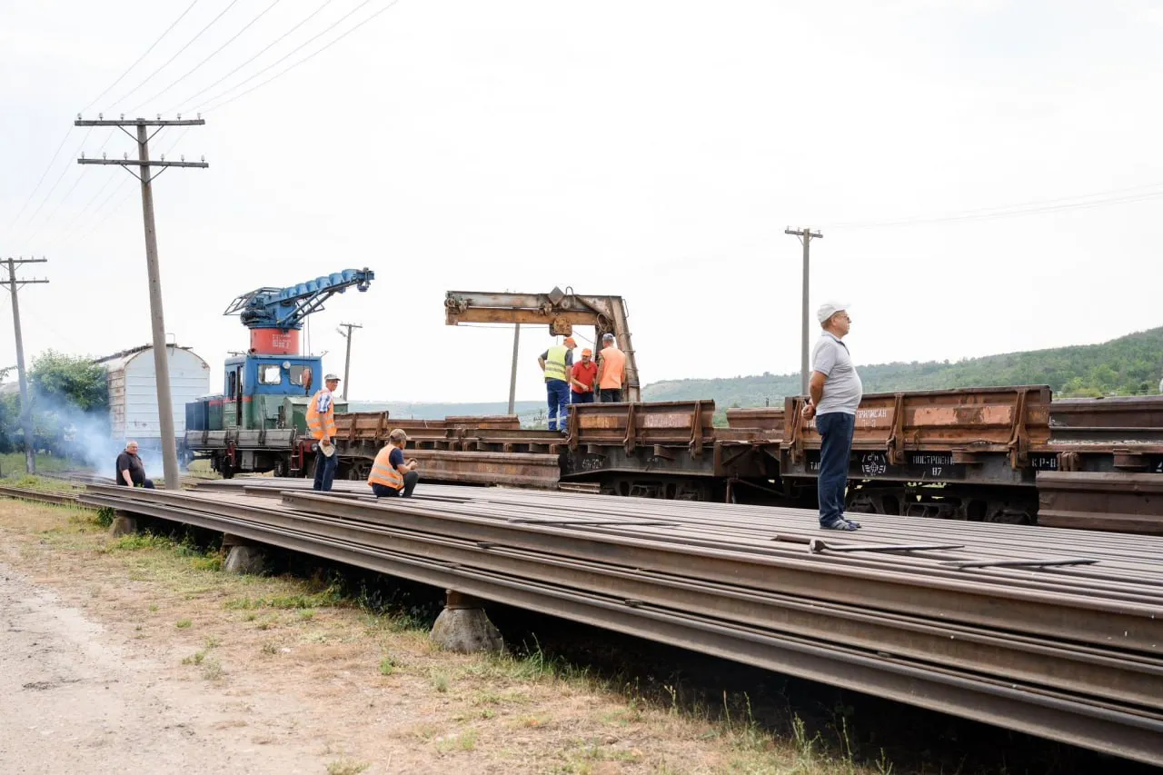 Mărfurile din Moldova, transportate pe calea ferată în România