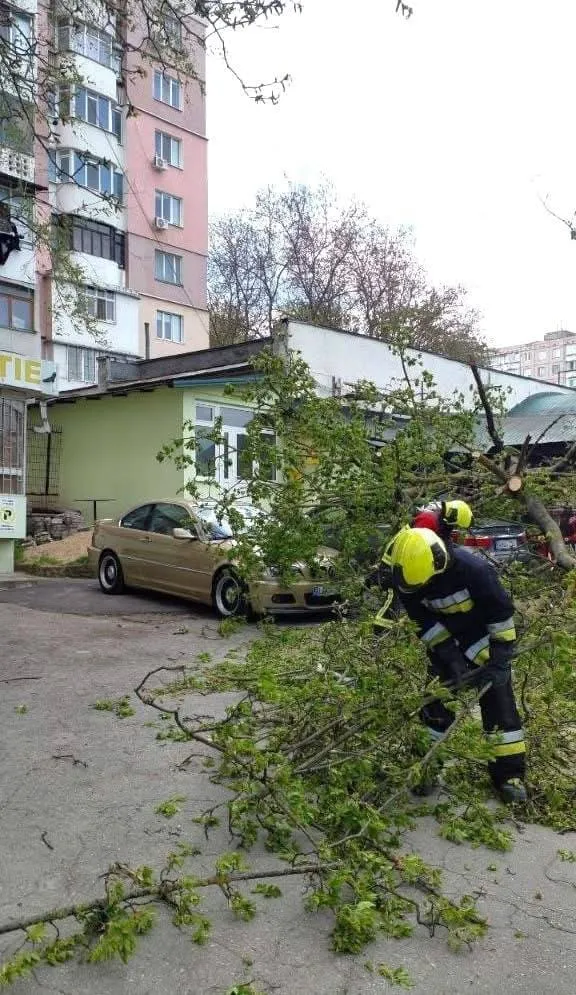 ГИЧС подвёл итоги шквалистого ветра: более 100 выездов и пострадавшие