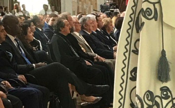 Три бывших президента пришли отметить годовщину принятия Конституции РМ