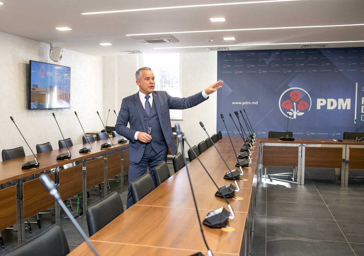 Cum arată noul sediu al Partidului Democrat: Imagini din interior