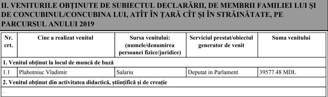 Стало известно о зарплате Плахотнюка за «отсутствие» в парламенте