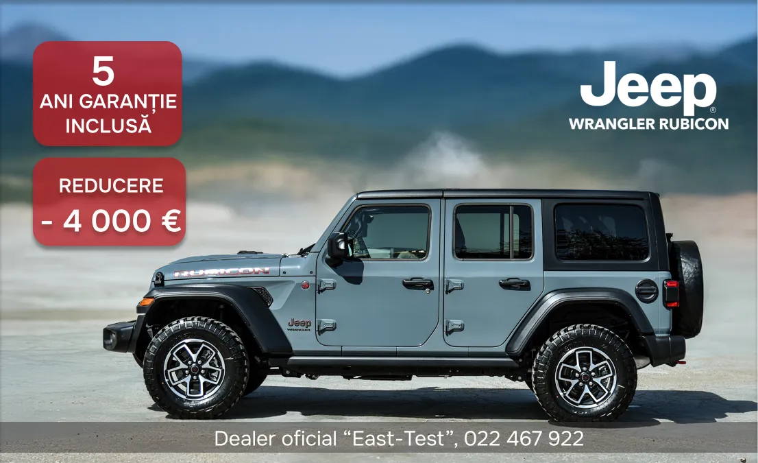 Jeep și Alfa Romeo în Moldova au devenit mai avantajoase: 5 ani garanție și economii de până la 9.000 de euro