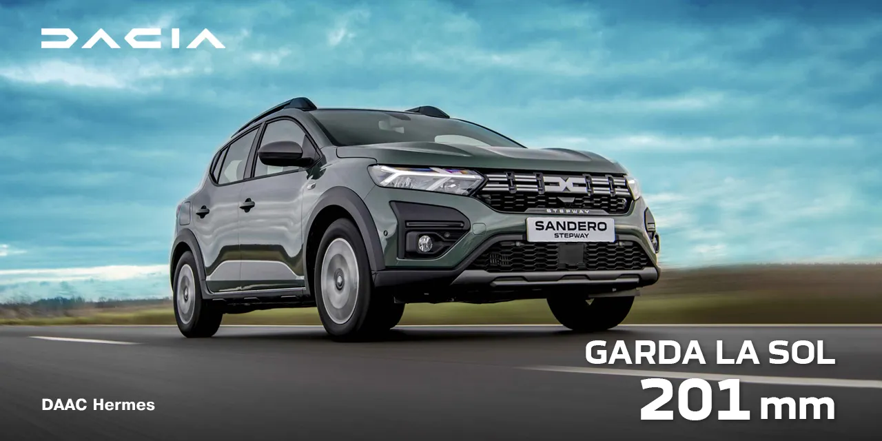 Dacia Sandero Stepway — ваш идеальный партнер в каменных джунглях