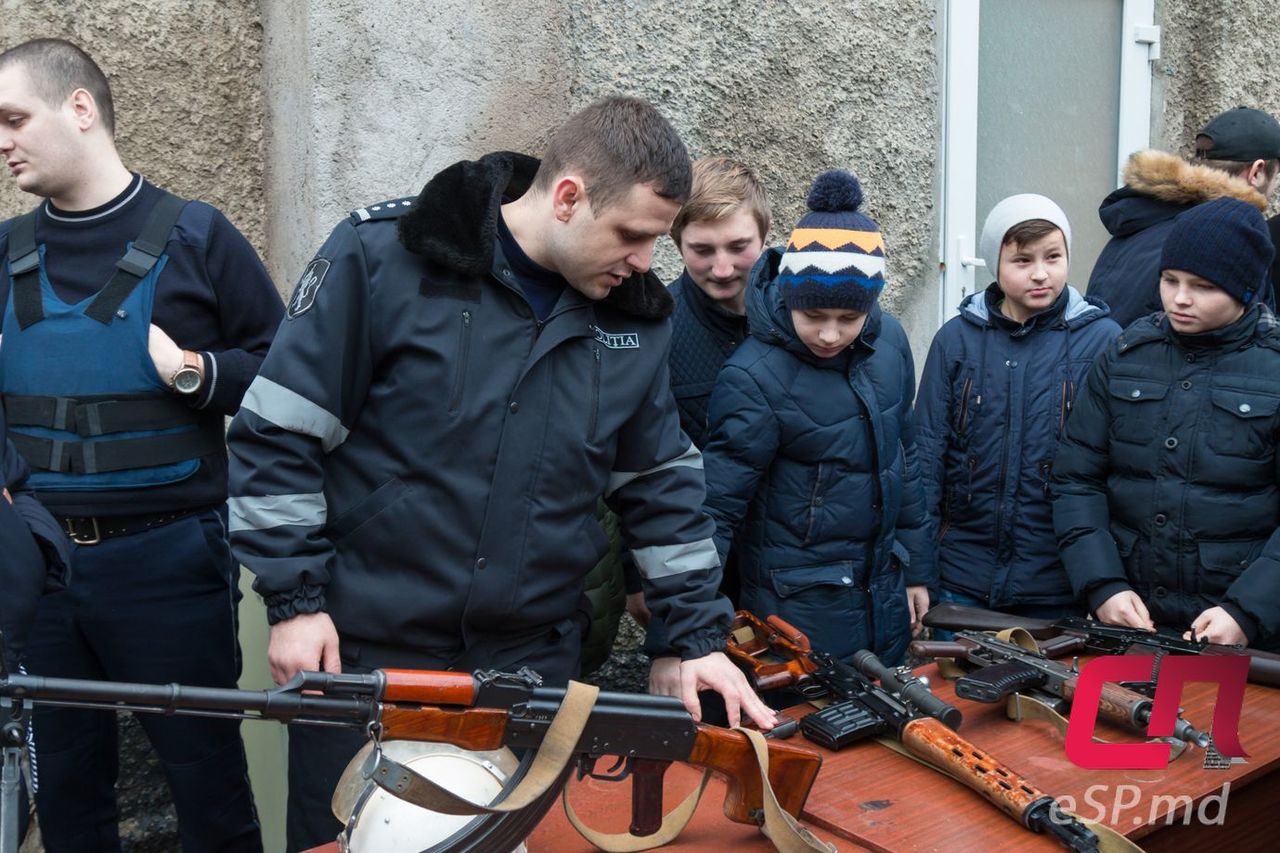 В Бельцком инспекторате полиции провели День открытых дверей