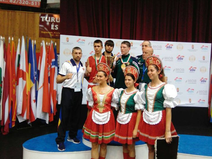 Молдавский боксер завоевал серебро на чемпионате Европы среди юниоров