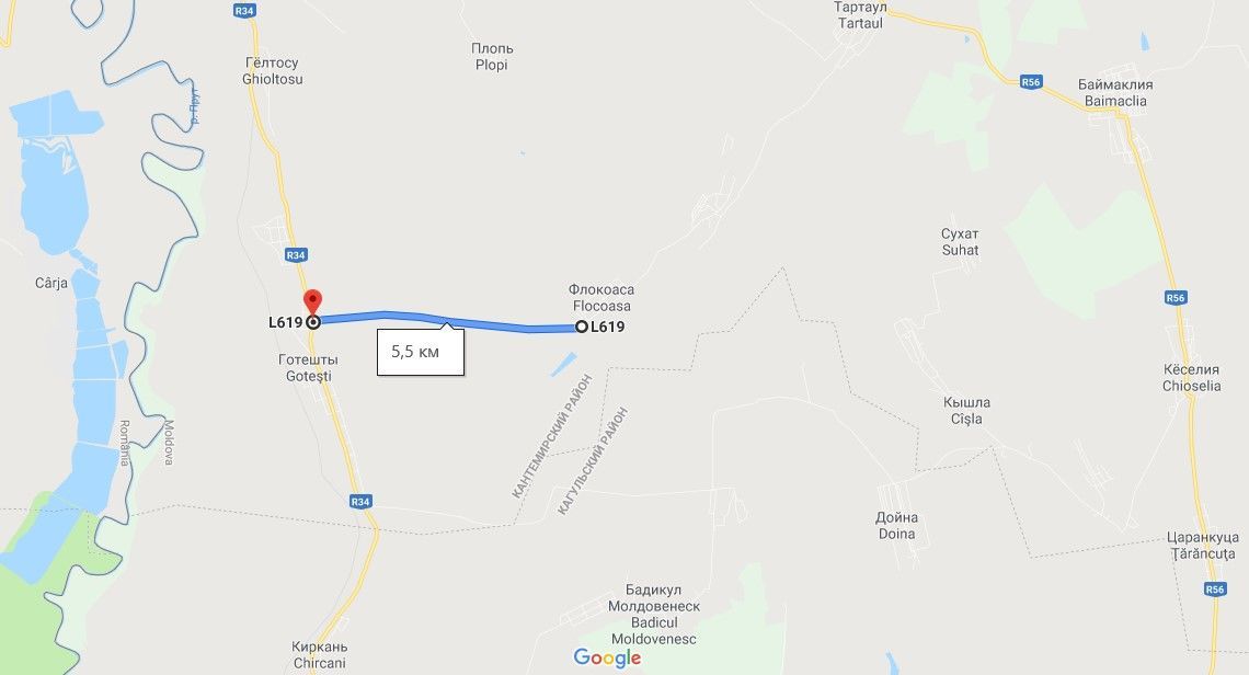 Житель Кантемира пожаловался на дорогу, по которой невозможно ездить