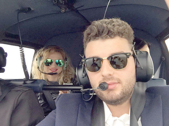 Cel mai răsfățat copil de milionar din România. A primit un elicopter de 3 milioane de euro