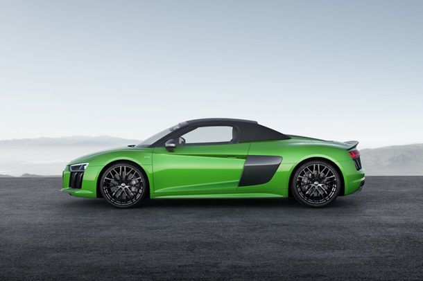 Audi показала свой самый мощный родстер