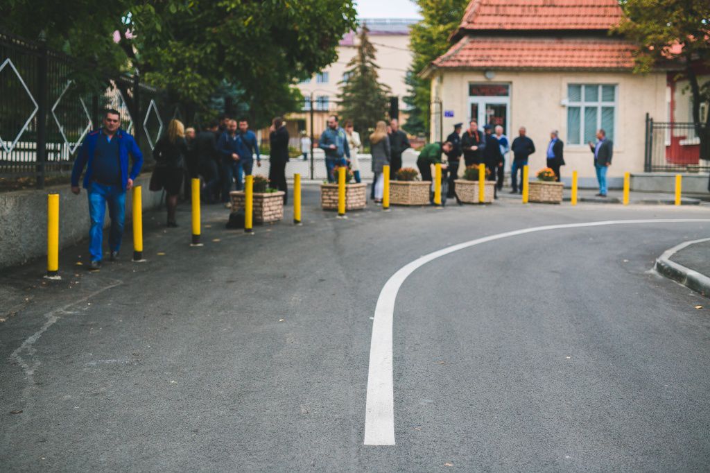 Drumul care duce spre spitalul raional Orhei a fost dat în exploatare