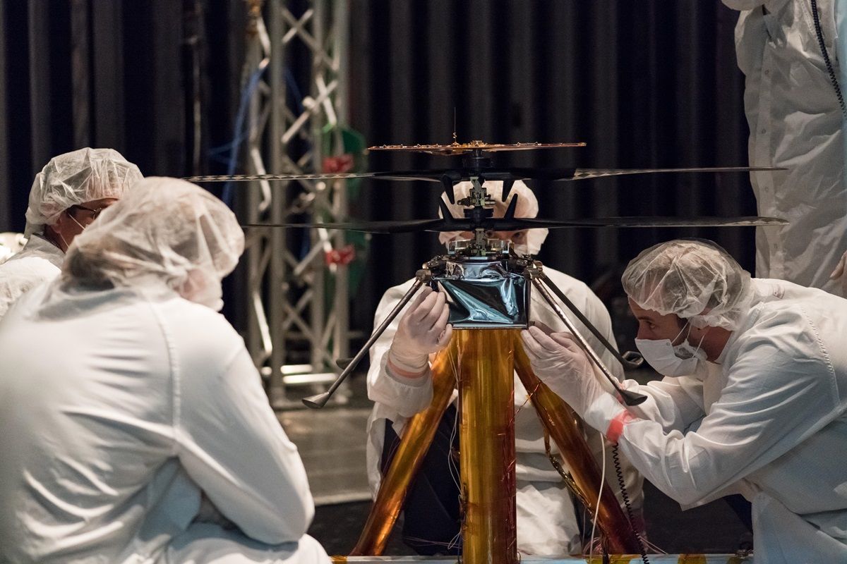 NASA завершило испытания вертолета для Марса