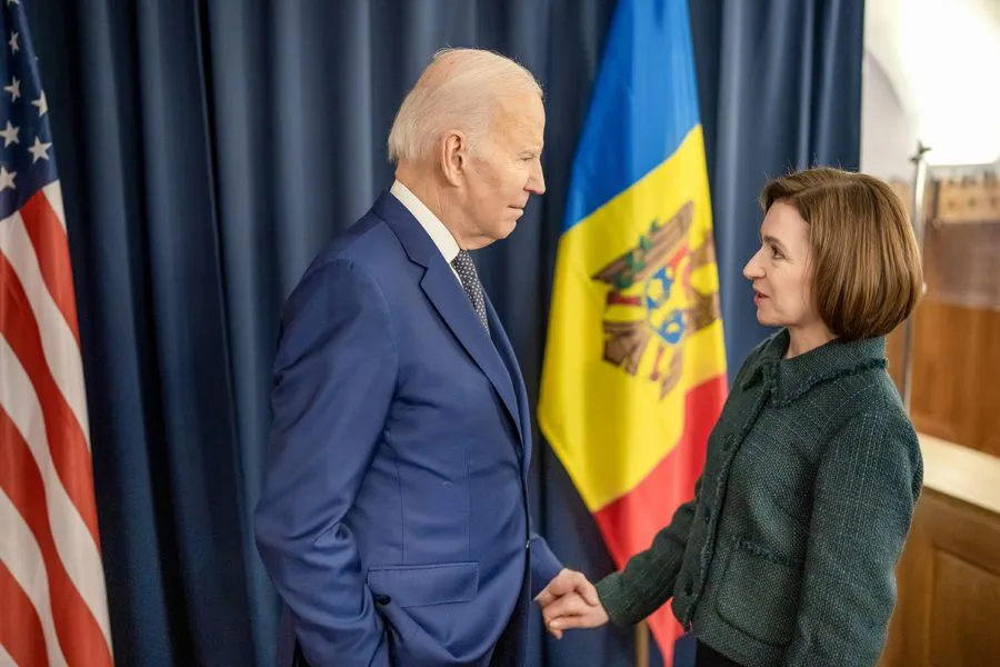 Санду пригласила Байдена посетить Молдову
