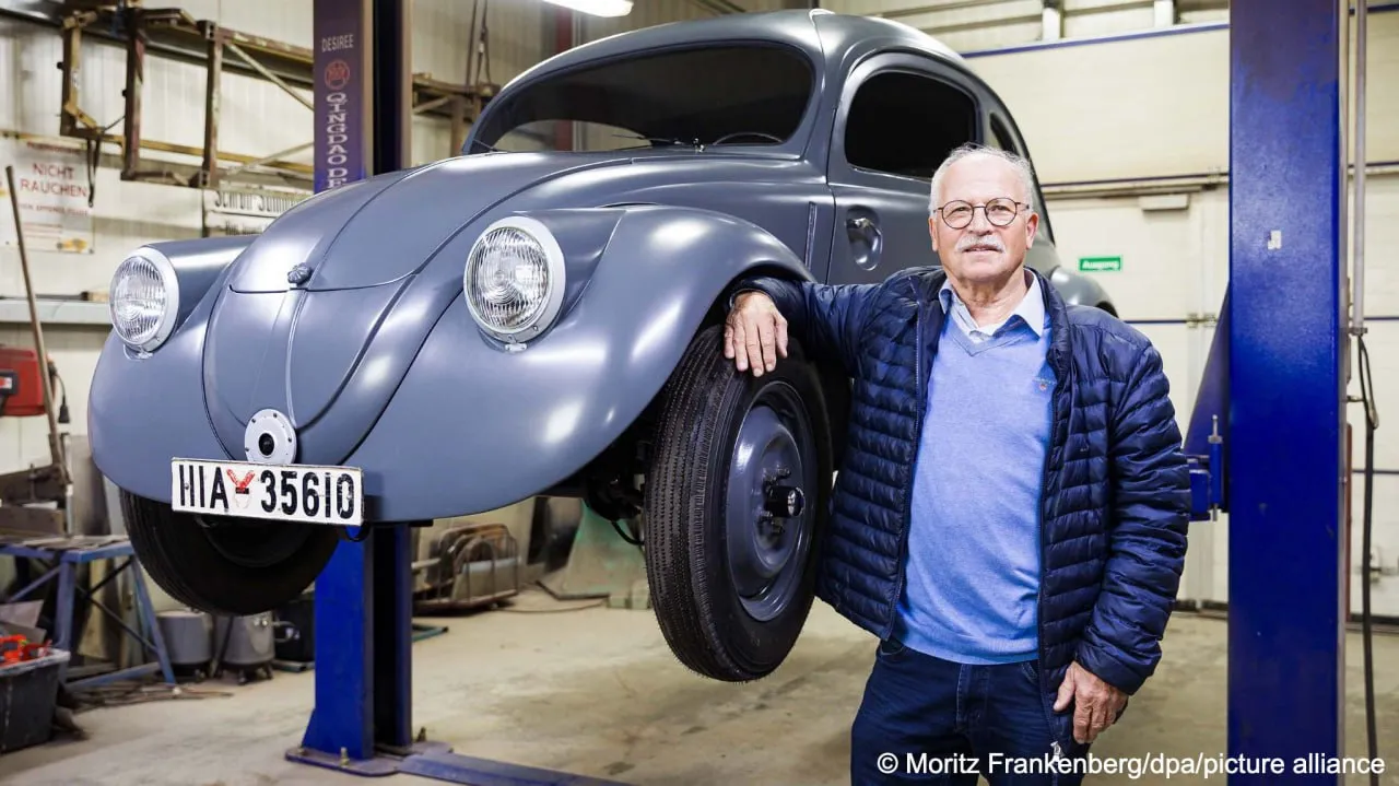 Cel mai vechi Volkswagen Beetle din lume este din nou în stare de funcționare