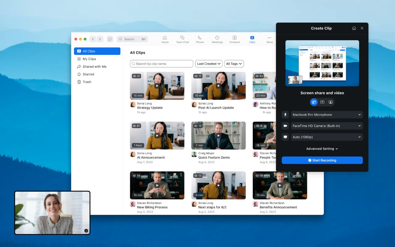 Zoom научился заменять бесполезные созвоны короткими видео