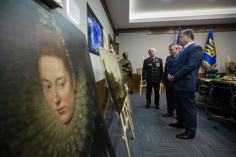 Пограничники Украины нашли 17 похищенных картин из музея Вероны