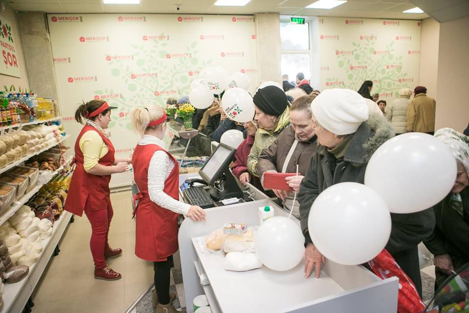 Партия Шора открыла в Кишиневе социальный магазин