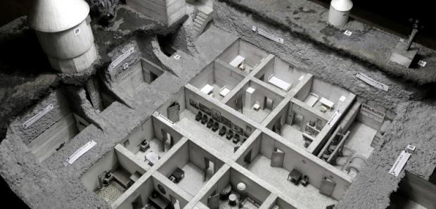 A fost reconstruit buncărul în care a murit Hitler