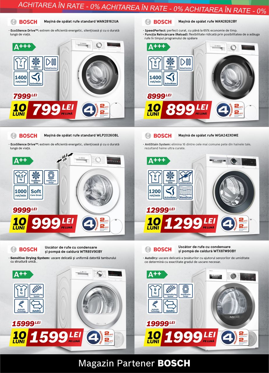 Bosch Siemens: Рассрочка 0% на все