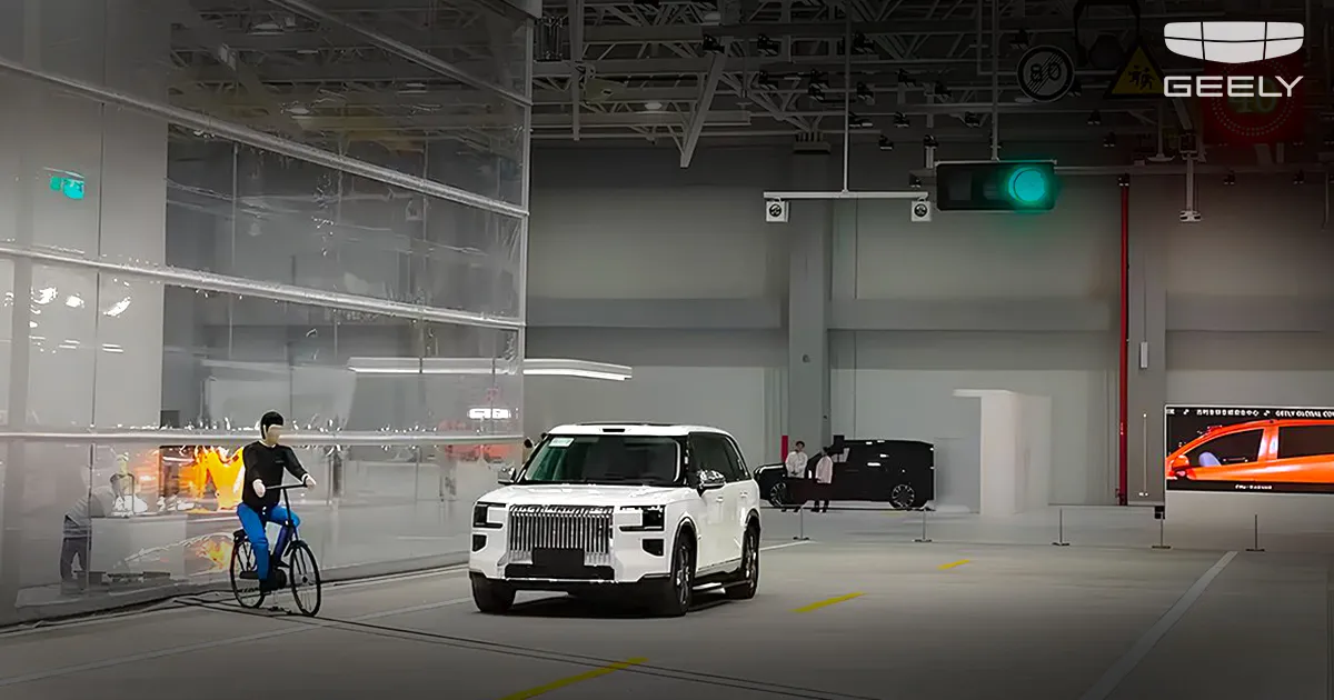 Cinci recorduri mondiale: Geely și Volvo au inaugurat cel mai amplu centru de siguranță auto