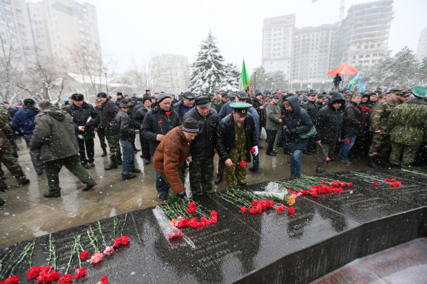 В Кишиневе почтили память павших в Афганистане